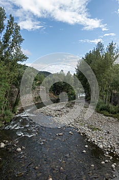 Natural environment of the town of Ripoll in Girona