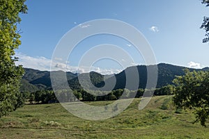 Natural environment of the town of Ripoll in Girona