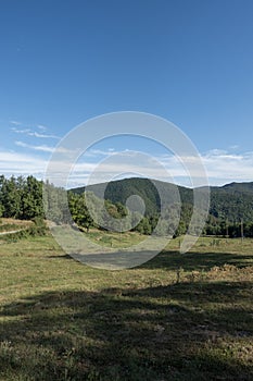 Natural environment of the town of Ripoll in Girona