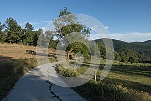 Natural environment of the town of Ripoll in Girona