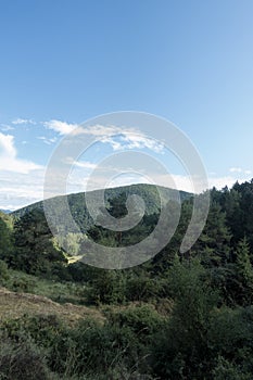 Natural environment of the town of Ripoll in Girona