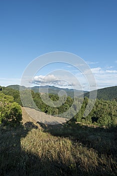 Natural environment of the town of Ripoll in Girona