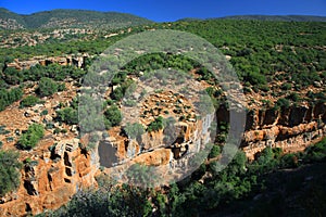 Natural erosion