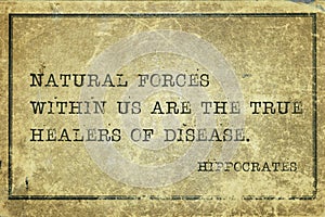 Natural forces Hippocrates photo