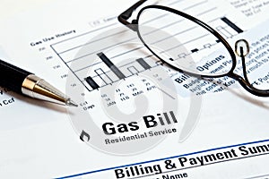 Natural Gas Bill photo