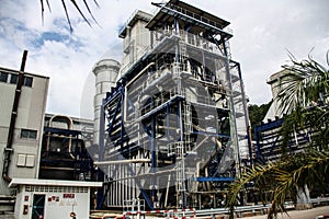 Natural Gas Fired Electrical Power Plant