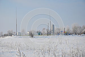 Natural gas pump station nord stream 2 photo