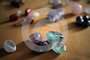 Natural gemstone for crystal therapy