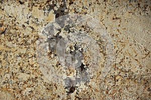 Natural granite of beige color with dark specks and streaks, is called Tenero photo