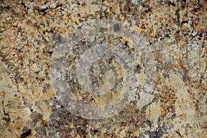 Natural granite with dark specks and streaks, is called Tenero photo