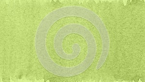 Natural green watercolor recycled paper texture background
