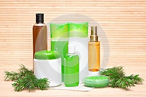 Natural hair care cosmetics and accessories