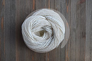 Natural Hand Spun Yarn Made from Sheep Wool