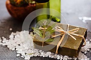 Natural handmade olive soap