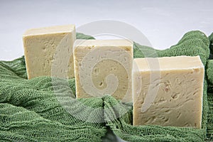 Natural handmade soap. Beautiful soaps made from goat`s milk