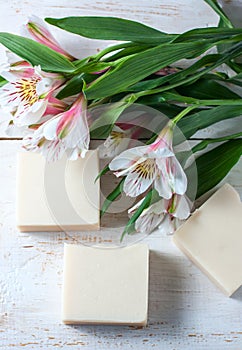 Natural Handmade Soap. Spa.