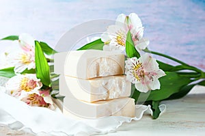 Natural Handmade Soap. Spa.