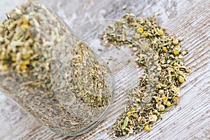 Natural herbs for infusions