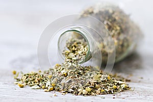 Natural herbs for infusions