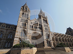 Natural History Museum in London