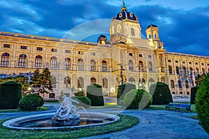 The Natural History Museum in Vienna