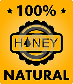 Natural honey background