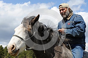 Natural horsemanship photo