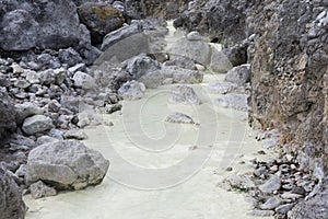 Natural hotsprings with hot water