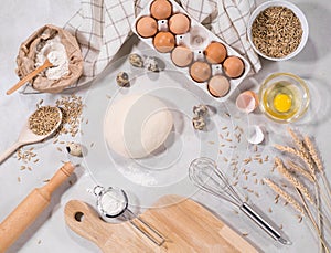 Natural ingredients for baking