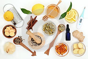 Natural Ingredients for Cold and Flu Remedy