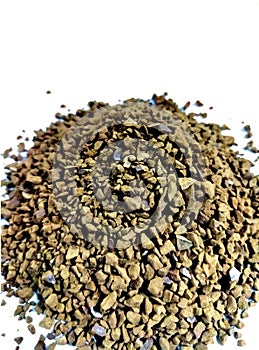 Natural instant freeze-dried coffee. Coffe.