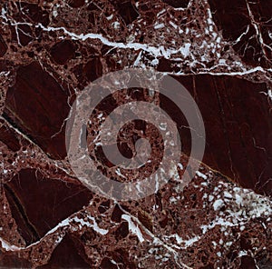 Natural Italian Rosso Levanto marble texture photo