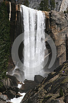 Natural landmark destination Vernal falls