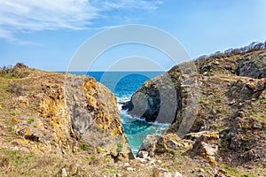 Natural landmark Maslen Nose in Bulgaria