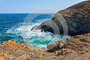 Natural landmark Maslen Nose in Bulgaria