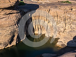 Natural landscape, Had Chom Dao, landmark in Thailand