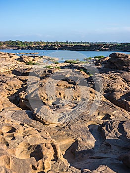 Natural landscape, Had Chom Dao, landmark in Thailand