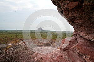 Natural landscape of the Jalapao State Park in the state of Tocantins, Brazil