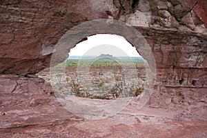 Natural landscape of the Jalapao State Park in the state of Tocantins, Brazil