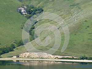 Natural landscapes of the Dniester River