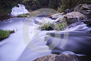 Natural landscapes of Ojos del Caburgua, Chile