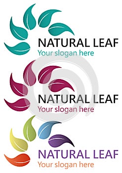 Natural leaf logo