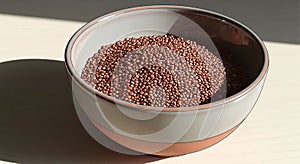 Natural light casting soft shadows on the surface highlighting the smooth