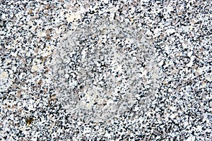 Natural light gray-beige granite, detailed structure of polished stone slab