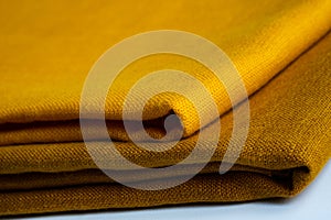 Natural linen fabric texture