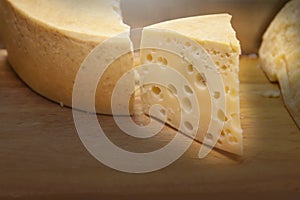 Natural made cheese