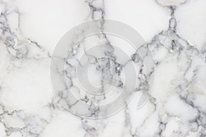 Natural marble black and white (gray) patterned texture background for design