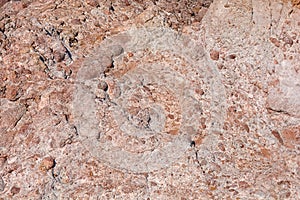 Natural mineral texture stones in the beach