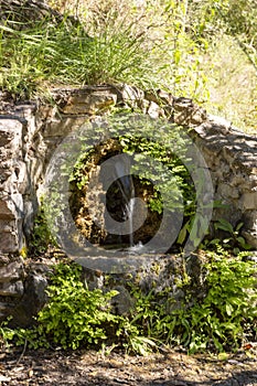 natural mineral water fountain