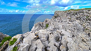 Natural Monument Complejo de Cobijeru, Beach of Cobijeru, Llanes, Spain photo